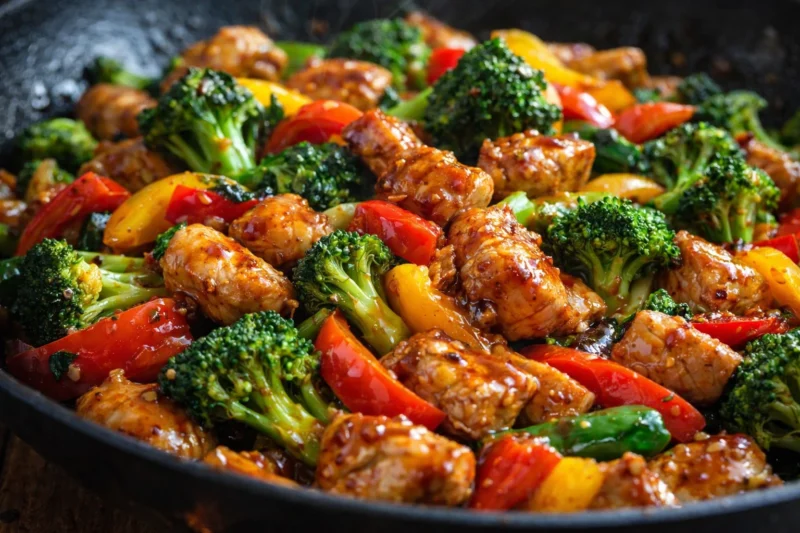 High-Protein Chicken Stir Fry Easy Chicken Dinner