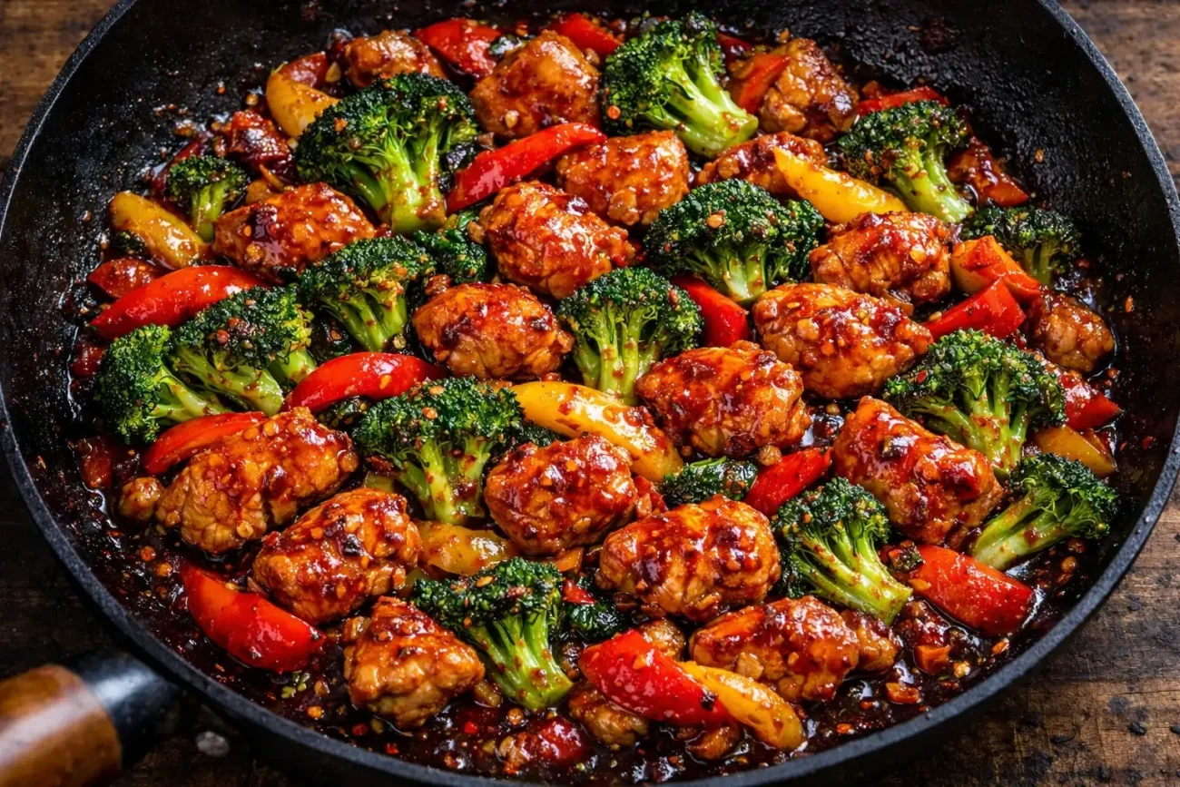 For a one-pan chicken dish with melted cheese and tomato flavor, this chicken mozzarella skillet is another easy recipe to try.